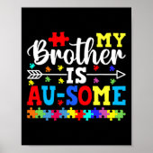 私の弟は自閉症の意識兄弟姉妹 ポスター (正面)