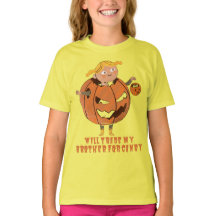 私の弟を交換するキャンディ面白いハロウィーン