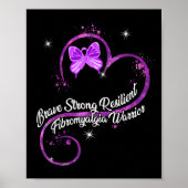 私の強いレジリエント線維筋痛戦士認識度 ポスター (正面)