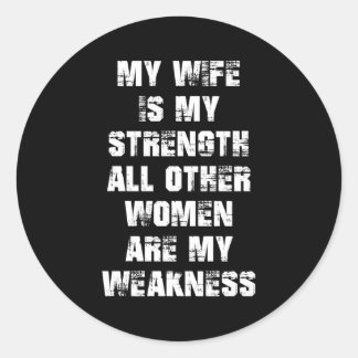 私の強さは私の弱さだ ラウンドシール