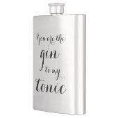 私の強壮性の鋼鉄飲み物のフラスコへジンです フラスク (左)