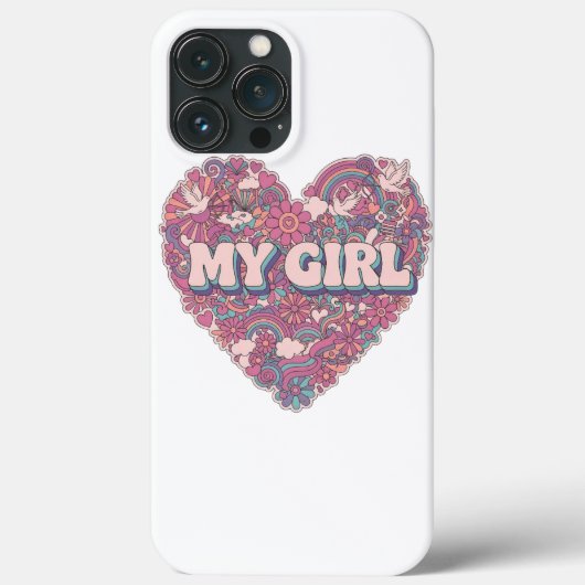 私の彼女が可愛いiPhone 13 Pro Maxケース Case-Mate iPhoneケース (裏面)