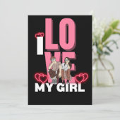 私の彼女が大好き オーダーメイド 招待状 (スタンド正面)