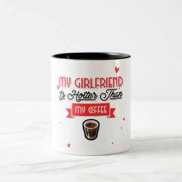 私の彼女はコーヒーよりも暑い ツートーンマグカップ