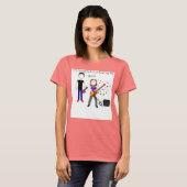 私の彼氏は嫉妬している Tシャツ (正面フル)