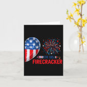 私の彼氏は花火 4th July 面白い カップル コスチューム カード (黄色い花)