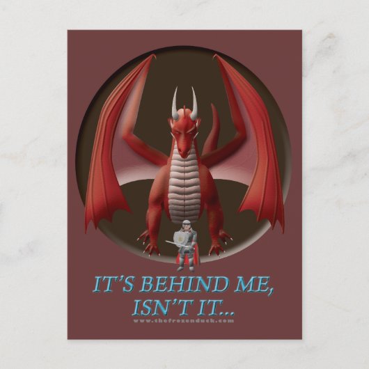 私の後ろだ ポストカード (正面)