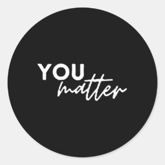 私の後ろにいる人にとってあなたは凄く美しい ラウンドシール