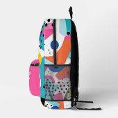 私の後ろの人間にカスタムバックパックポップ・アートの- プリントバックパック (右)