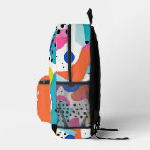 私の後ろの人間にカスタムバックパックポップ・アートの- プリントバックパック (右)