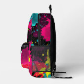 私の後ろの人間にカスタムバックパック絵を描-  プリントバックパック (右)