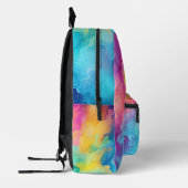 私の後ろの人間にカスタムバックパック – Rainbow プリントバックパック (左)