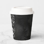 私の後を追ハートとそれが私をコーヒーに導いた 紙コップ (左)