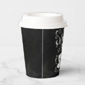 私の後を追ハートとそれが私をコーヒーに導いた 紙コップ (右)