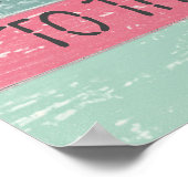 私の後を追ハートパステルの夏のポスター ポスター (角)