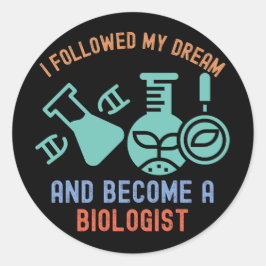 私の後を追夢と生物学者 ラウンドシール