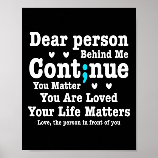 私の後親愛ろの人あなたの人生の問題は愛されている ポスター (正面)