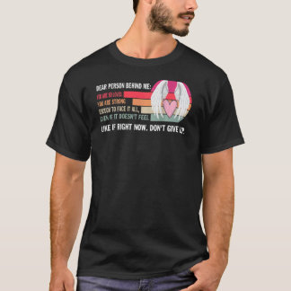 私の後親愛ろの人あなたはとても愛されているStr Tシャツ
