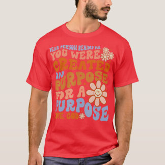 私の後親愛ろの人が意図的に作成された Tシャツ
