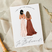 私の後輩の花嫁のメイドになってくれない?ガウンの女の子 招待状