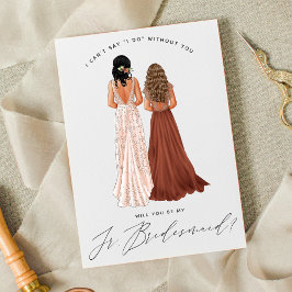 私の後輩の花嫁のメイドになってくれない？ガウンの女の子 招待状