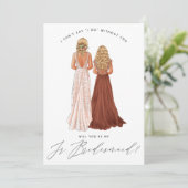 私の後輩の花嫁のメイドになってくれない？ガウンの女の子I 招待状 (スタンド正面)