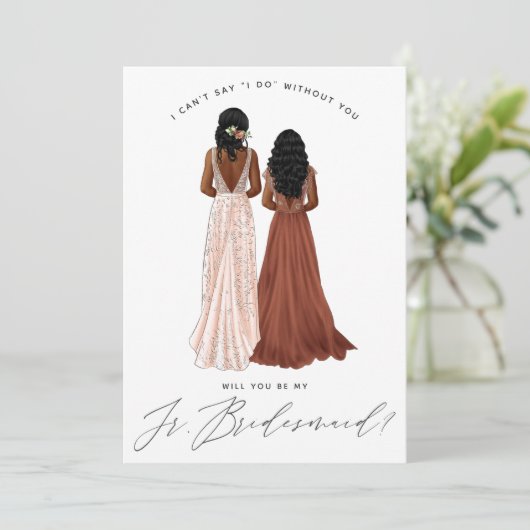 私の後輩の花嫁のメイドになってくれない？ガウンの女の子I 招待状 (スタンド正面)