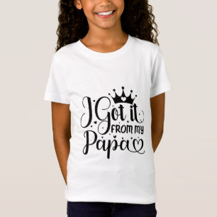 私の得パパから Tシャツ