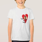 私の得パパだ!フォトカスタム トライブレンドTシャツ (正面)