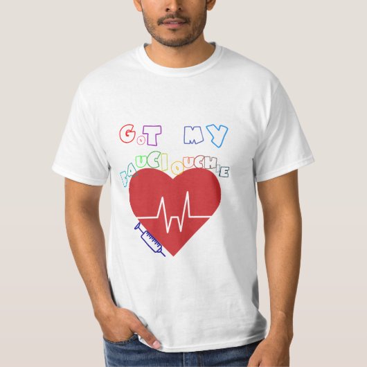 私の得ファウシはTシャツを脱ぐ Tシャツ (正面)