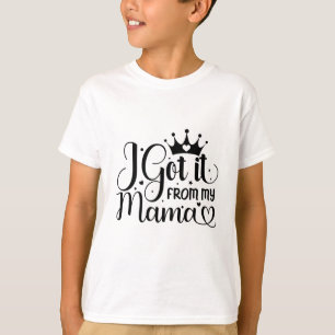 私の得ママから Tシャツ