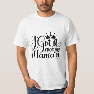 私の得ママから Tシャツ