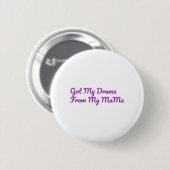 私の得ママの引用文 缶バッジ (正面&裏面)