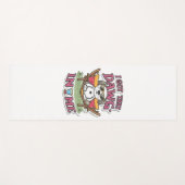 私の得中の犬はクラシックTシャツ(7) ヨガマット (正面(横))