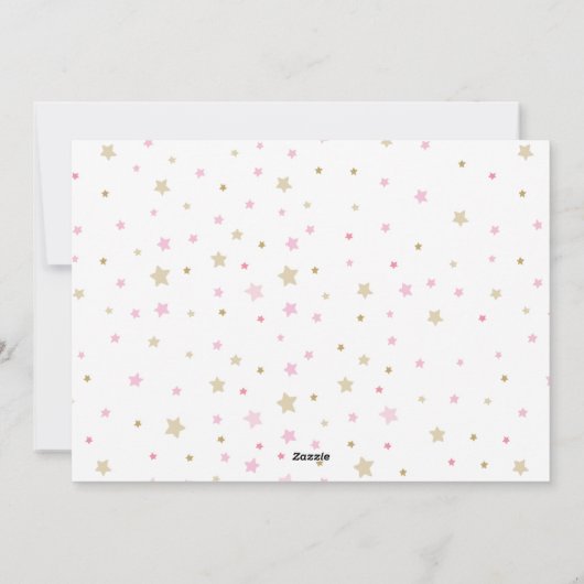 私の得最初の歯の赤ん坊のパーソナライズされた女 シーズンカード (裏面)