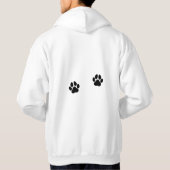 私の得犬が来た!フォトカスタム パーカ (裏面)
