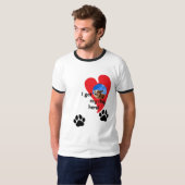 私の得犬が来た！フォトカスタム Tシャツ (正面フル)