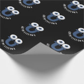 私の得目はUアルファベおもしろいットプンダークBG ラッピングペーパー (角)