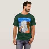 私の得穴は雷の穴で鳴り響き、私は行く Tシャツ (正面フル)