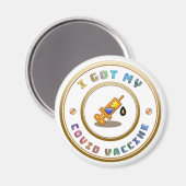 私の得COVIDワクチン接種 マグネット (正面/裏面)