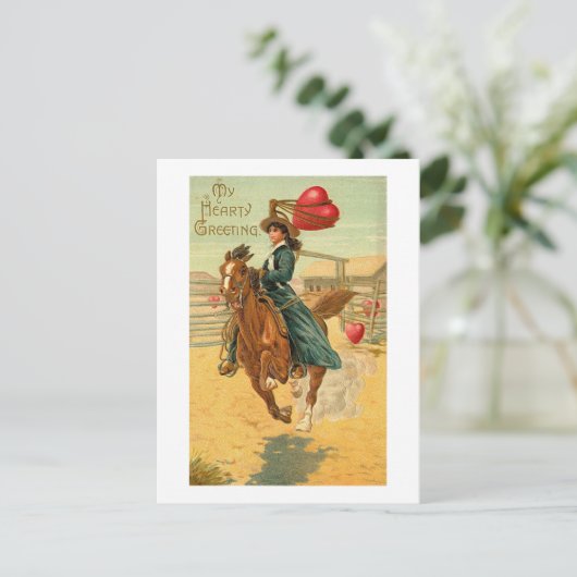 私の心からの挨拶 ポストカード (スタンド正面)