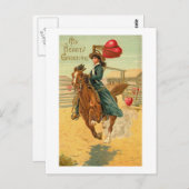 私の心からの挨拶 ポストカード (正面/裏面)