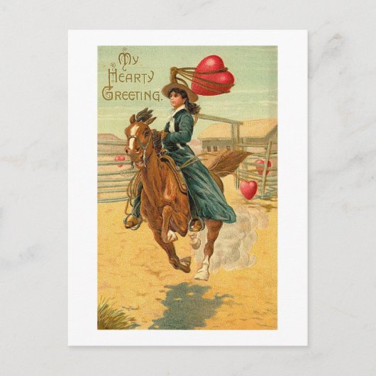 私の心からの挨拶 ポストカード (正面)