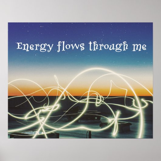 私の心にエネルギーが流れる ポスター (正面)