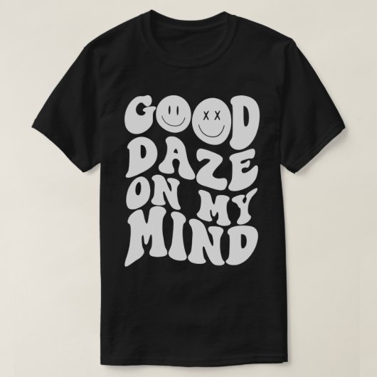 私の心に良いデイズトレンディー服プルオーバー Tシャツ (デザイン正面)