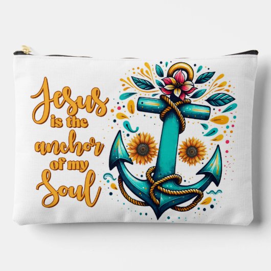 私の心のいかり アクセサリーポーチ (正面)