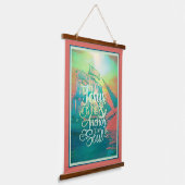 私の心のいかり 吊り下げ型タペストリー (傾斜あり)