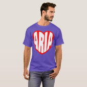 私の心のアリアがおかしい Tシャツ (正面フル)