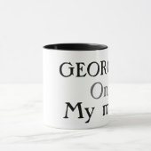 私の心のコーヒー・マグのジョージア マグカップ (中央)