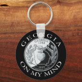 私の心のジョージア キーホルダー (正面)